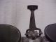 Vintage Antique Balance Scale Cast Iron Double Beam 10 Grams Welch Scientific Co Scales photo 3