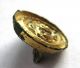 Rare 500 A.  D British Found Anglo Saxon Period Gold Gilt Bronze Button Brooch.  Vf British photo 5