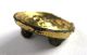 Rare 500 A.  D British Found Anglo Saxon Period Gold Gilt Bronze Button Brooch.  Vf British photo 7