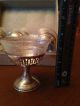 Antique Glass And Sterling Silver Base Ice Cream - Sherbet And Fruit Compote Cups & Goblets photo 2