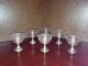 Antique Glass And Sterling Silver Base Ice Cream - Sherbet And Fruit Compote Cups & Goblets photo 5