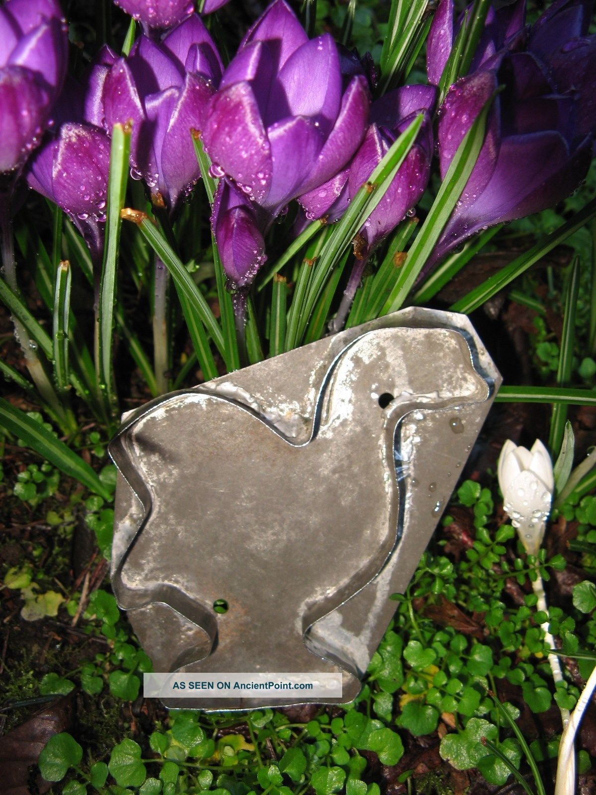 Lovely & Quite Primitive Tin Cookie Cutter Duck Aafa Americana Hand Soldered Primitives photo