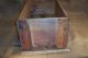 Large Old Wooden Crate Primitive Antique Wood Box Farm Barn Tool Boxes photo 3