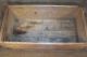Large Old Wooden Crate Primitive Antique Wood Box Farm Barn Tool Boxes photo 4