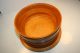 Large Vintage Hand Turned Wooden Layer Cake Bowl Bowls photo 5
