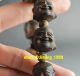 Vietnam Agarwood Prayer Bead Worry Old Bracelet Happy Smile Buddha Statue Wood D Bracelets photo 3