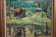 Antique Lou Miles Wallkill Valley New York Mountain Landscape Oil Painting Nr Other photo 2