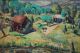 Antique Lou Miles Wallkill Valley New York Mountain Landscape Oil Painting Nr Other photo 3