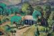 Antique Lou Miles Wallkill Valley New York Mountain Landscape Oil Painting Nr Other photo 4