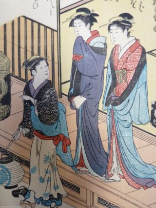 Antique Japanese Woodblock Print - - 014 photo