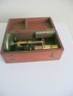 Antique Mahogany Cased Microscope, Other photo 1