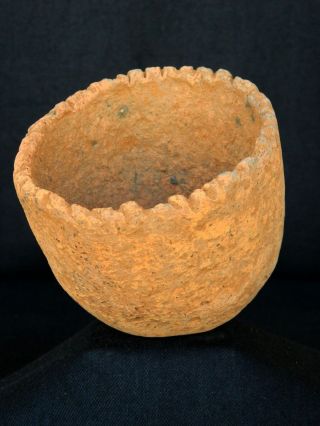 Neolithic Neolithique Decorated Terracotta Pot - 4000 Years Bp - Sahara photo