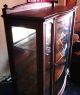 Antique 1900s William & Mary Walnut Display Cabinet Rockford National Furn Co 1900-1950 photo 3