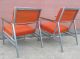 Vintage Steelcase Office Chair Pair Mid Century Lounge Metal 1960 ' S Modern Eames Mid-Century Modernism photo 2
