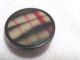 Antique Set Of 3 Celluloid On Metal Backs Buttons photo 4