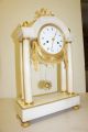 Stunning & Gorgeous,  Large Antique French Empire Clock - Circa 1790 France Clocks photo 10