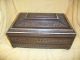 Good Anglo Indian Antique Sewing Box And Writing Slope Boxes photo 2