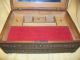 Good Anglo Indian Antique Sewing Box And Writing Slope Boxes photo 6