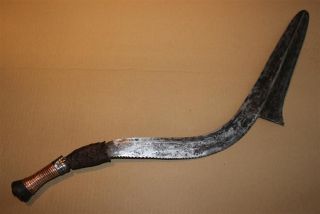 Congo Old African Knife Ancien Couteau Ngbandi Afrika Kongo Africa Sword Kongo photo