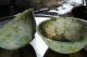 Fine Pair Green Jade Translucent Bowls Tea Wine Cups Early Antique Nephrite Rare Bowls photo 5