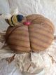 Large Primitive Daisy,  Bee,  Pincushion,  Spring,  Grunge,  Folk Art,  Ooak Primitives photo 2