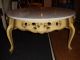 Vintage Round Coffee\ Accent Table Possible Made By Louis Xvi Made In Italy 1900-1950 photo 6