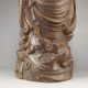 Collectibles Hand - Carved Chinese Eaglewood Hard Wood Statue Laughing Buddha Buddha photo 4