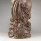 Collectibles Hand - Carved Chinese Eaglewood Hard Wood Statue Laughing Buddha Buddha photo 6