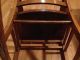 Solid Oak Low Rocking Chair - Very Old 1900-1950 photo 3