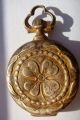 Antique Victorian Miniature Bronze Cased Compass Chatelaine Charm Compasses photo 9