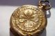 Antique Victorian Miniature Bronze Cased Compass Chatelaine Charm Compasses photo 11