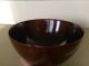 Mid Century Vintage Mahogany Wood & Sterling Silver Large Bowl Revere Silver Co Bowls photo 7
