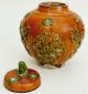 Antique Early 20th C Chinese Rustic Terra - Cotta Storage Jar With Lid 1930 ' S Xian Jars photo 7