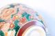 Kutani Ware Tea Bowl Hanazume Green Glaze Taki Chawan Matcha Green Tea Japanese Bowls photo 7