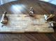 Hand Carved Wood Folk Art Last Supper Religious Sculpture Carved Figures photo 9