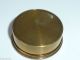 Antique Brass Cased Pocket Compass Floating Card Dial Scientific Tool Other photo 2
