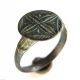 C.  1350 A.  D Finest British Found Medieval Period Ar Silver Ecclesiastical Ring.  Vf British photo 1