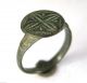 C.  1350 A.  D Finest British Found Medieval Period Ar Silver Ecclesiastical Ring.  Vf British photo 4