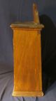 Rare Antique 1890s Turkish Dyes Wooden Store Counter Display Cabinet Litho Adv. Display Cases photo 11