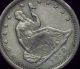 1838 Seated Liberty Quarter Dollar Silver - Awesome Au+ Detailing No Drapery The Americas photo 1
