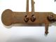 Antique Old Metal Iron Decorative Post Hook Scale Ruler Weights Parts Nr Scales photo 7