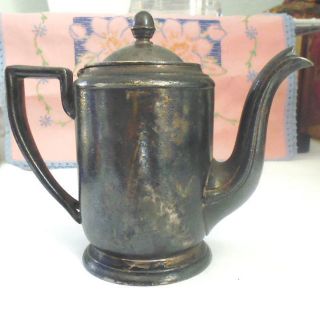 1933 Gorham Silver - Soldered Teapot Washoe Gen Hosp.  Reno,  Nevada Rare &historical photo