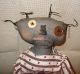 Primitive Folk Art Doll With Rusty Star - 12 In.  - Tn Primitives Primitives photo 1
