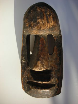 Authentic African Tribal Art Dogon Mask (mali) Bought In Liberia 1982 photo