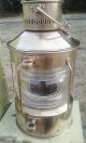 Antique Nautical Brass Ships Lantern Lamp Glass Ankerlight,  No Burner Lamps & Lighting photo 2