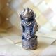 Thai Amulet Magic Deva Phra Hanuman White King Monkey Lp Kumbu Success In Career Amulets photo 2