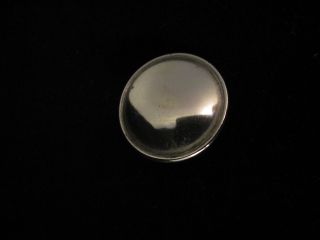 Plain Silverplated 19th Century Livery Button Ms & Jd photo