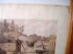 Antique 1870 Ca Lithograph Usgs Geological Survey Jackson Mine Art Print J.  Bien Mining photo 4