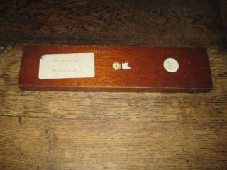 Baird & Tatlock Ltd Early 20th C Bar Magnets In A Long Mahogany Case photo