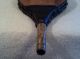 Vintage Bellow Fire Starter Fireplace Tool Wood Leather Brass Toned End Works Hearth Ware photo 6